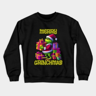 Christmas Grinch Crewneck Sweatshirt